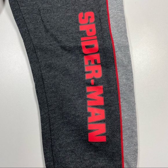 NWT Spider-Man fleece charcoal gray jogger size 3T - Picture 2 of 4